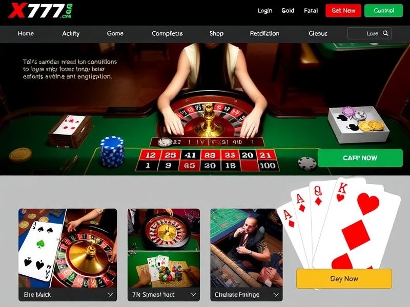 Discover the ultimate gambling experience on x777.com – a premier online casino offering a wide variety of real money games including slots, poker, and roulette. Enjoy exclusive bonuses, expert tips, and secure payouts.